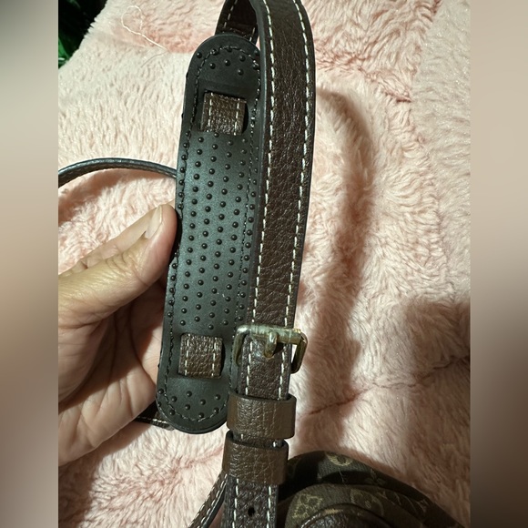 Louis Vuitton Ebene Mini Lin Canvas Danube Bag - Picture 2 of 9